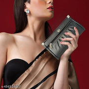 Flikker: Stylish Women’s PU Leather Hand Purse for ladies - Compact Mini Coin Clutch Wallet Bag Daily Use, Multi Zip Women Clutch Bag Mobile Purse for Girls Under 200 (Black, Pack of: 1)