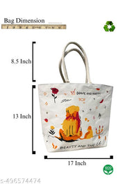 "Charming Eco-Friendly Garden Tote Bag: Style Meets Functionality"