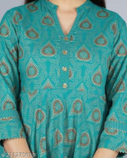 Women Embellished Viscose Rayon Anarkali Kurtis