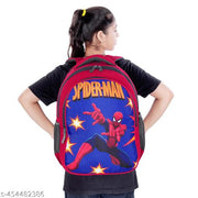 Myron 35L Spiderman printed backpack 1st/2nd/3rd/4th & 5th Class Light Weight Beautiful for Boys & Girls Waterproof School Bag