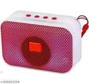Portable Wireless Bluetooth Speaker with Rich Bass, Built-in Mic, and Carry Strap