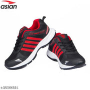 Material: Mesh  Sole Material: EVA  Fastening & Back Detail: Lace-Up  Pattern: Solid  Multipack: Country of Origin: India  Brand : Asian