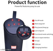 TG-113 Shockproof & Built-in Microphone Tf/USB Bluetooth Speaker with EXTRA SOUND TRAVELING SPEAKER 10.4 W Bluetooth Speaker