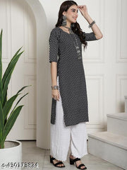 Polyster/Crepe fabric-Kurti For Women