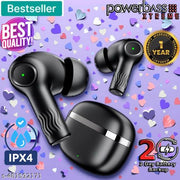 BEATZ/M10/M19/T12/ULTRABUDS/EARPODS TWS Bluetooth Earbuds Wireless Bluetooth 5.1 Stereo IPX7 Waterproof bluetooth Headset wireless earbuds ANC Earbuds which comes with 12 hour Battery Backup