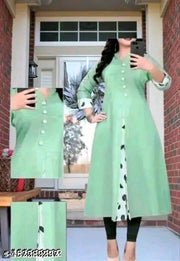Selfi Cotton Branded Kurti