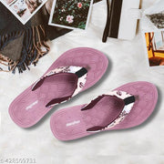 Skytrap Women Pink Nubuck Slippers Flipflop