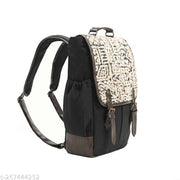 Boho Girl Jacquard Backpack l Laptop Backpack | Men | Women l 3 compartments Backpack