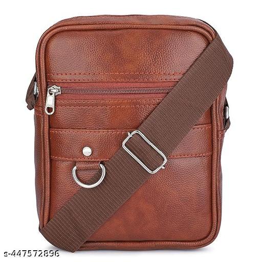 PROGONE Tan Men Sling Bag
