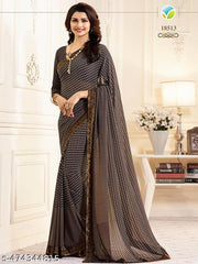 Daily wear fancy Georgette saree