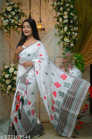 AC COTTON MEKHELA SADOR JURA MEKHLA CHADOR ASSAMESE