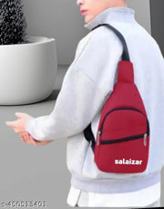 Crossbody Shoulder designer bag Backpack/Chest Sling Bag/One /One Side/Earphone -hole With Anti-theft OEM Logo Sling Bag For Travel/ Office /Business/Messenger Purpose