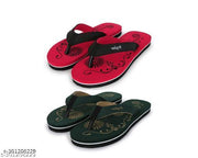 Pack of 2 Comfortable Slippers | Lightweight | Anti-Skid | Daily Wear