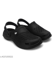 XDOX Kids Sole Classic Casual Clogs with Adjustable Back Strap | Comfortable & Light Weight, Anti Skid and Waterproof Casual and Stylish Clogs for Kids