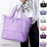Large Capacity Travel Bag, Heavy Quality Lightweight Waterproof Travel bag, Easy to carry, Traveling Bag for women, 40cm Expandable Travel Bag