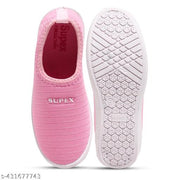 SUPEX Women's Walking Slip on Outdoor Shoes Sneakers For Women and Girls COMBO OF 2