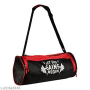 Gym bag and waist bag combo