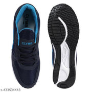 CLYMB Casual Sport for Men | Stylish Lace-Up Sneakers with Cushioned Insole | Comfortable Walking Shoes with Rounded Front Running shoes