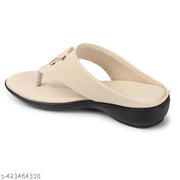 Flat Sandals Slipper for Women , Women's Fashion Sandal, Comfortable & Stylish Wedges Ideal for Casual & Formal Occasions, Comfortable Lycra Slippers For Women, Flats for Women Stylish Latest Girls Sandals