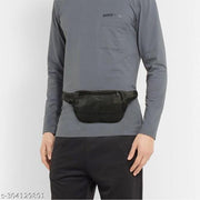 Latest Unisex Genuine Leather Waist Pouch Bag with Adjustable Length Leather Waist/Fanny Bag