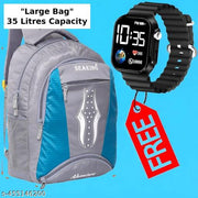 Large 35 L Casual Waterproof Laptop Bag/Backpack for Men Women Boys Girls/Office School College Teens & Students