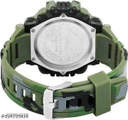 Camouflage Army Plastic Men Sports Watches