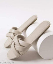 Fancy Foot Wear Women Girls  Sleeper Stylish Look Sober Peturn