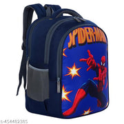 Myron 35L Spiderman printed backpack 1st/2nd/3rd/4th & 5th Class Light Weight Beautiful for Boys & Girls Waterproof School Bag