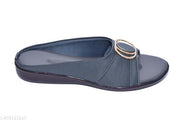 New Shamama women flat sandal and  girl fashionable stylish flip flops grey