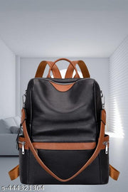 Bohobuzz Backpack Purse for Women Convertible Travel Vintage PU Leather Bag(Backpack,bag,backpack for women women bag fashion,stylish)
