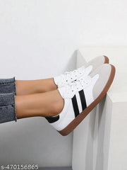 Layasa New Flat Women's Stylish Casual Sports Sneakers | Walking Snekers Shoes | Partywear Sneakers | Running Sneakers For Women's and Girl
