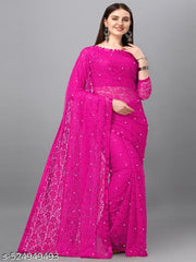 Net Saree For Women