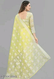 New Fency Linen Saree
