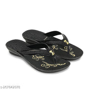 Fancy PU Flip Flops for woman
