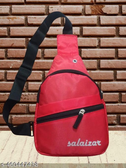 Cross Body Bag for Men, Stylish Shoulder Bag Chest Bags for travel CHEST BAG (RED)