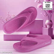 Bersache  Extra Soft Classic Casual with  Regular wear with Ultra Soft & Flexibility Technology Flip-Flop for Women 's (Pink )