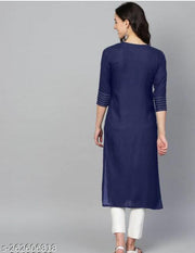 Amazing CN Latest Fashion Women's Solid Flared Kurti