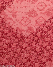 SSCGeorgette Floral Printed Voilet Saree