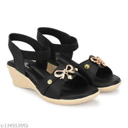 Stylish Women Wedges Heels : Fashion Women Heels Sandals : Ladies Heels : Heels & Sandals