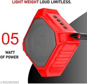 AuraEdge ThunderMini 5.0 – Portable Bluetooth Speaker with 5W Bass & Hands-Free Calling