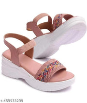 Trending pink wedge sandal