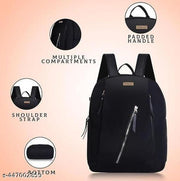 Trendy Black Bag for College, Office, Travel || Backpack || Collage Bag || School Backpack || Backpack For Collage || School Backpack For Girl || School Bag for Girl || Women Backpack || Office Bag || Small Bag College Bag For Girls