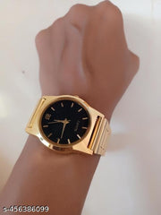 Golden Watch For Men's & Boy's