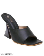 SGR Seldon Stylish Block Heel Slippers