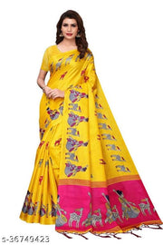 Kalamkari saree With Blouse Piece