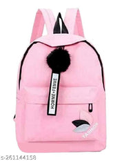 Medium 25 L Laptop Backpack Fashion Backpack for Girls  (PINK) Pack Of 1PC