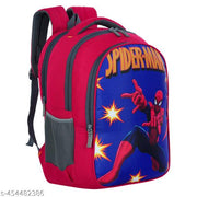 Myron 35L Spiderman printed backpack 1st/2nd/3rd/4th & 5th Class Light Weight Beautiful for Boys & Girls Waterproof School Bag
