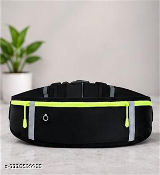 Running Belt Waist Pack Bag, Workout Gear, 3 Pockets Gym Fitness Fanny Pack for Phone, Cell Phone Holder for Running, Jogging Pocket Belt for Women & Men, Running Accessories