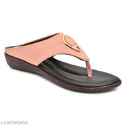 Trendy Beautiful Women Flats | Comfortable Daily Use Ladies Chappal (Pack of 1)