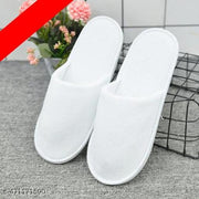 Disposable Flip Flop sleepers Cotton Hotel, Salons, Spa Slippers for Women and Men (Pack of 3)